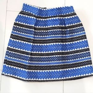 Anthropologie Nomad Morgan Carper Jacquard Mini Skirt Size L
